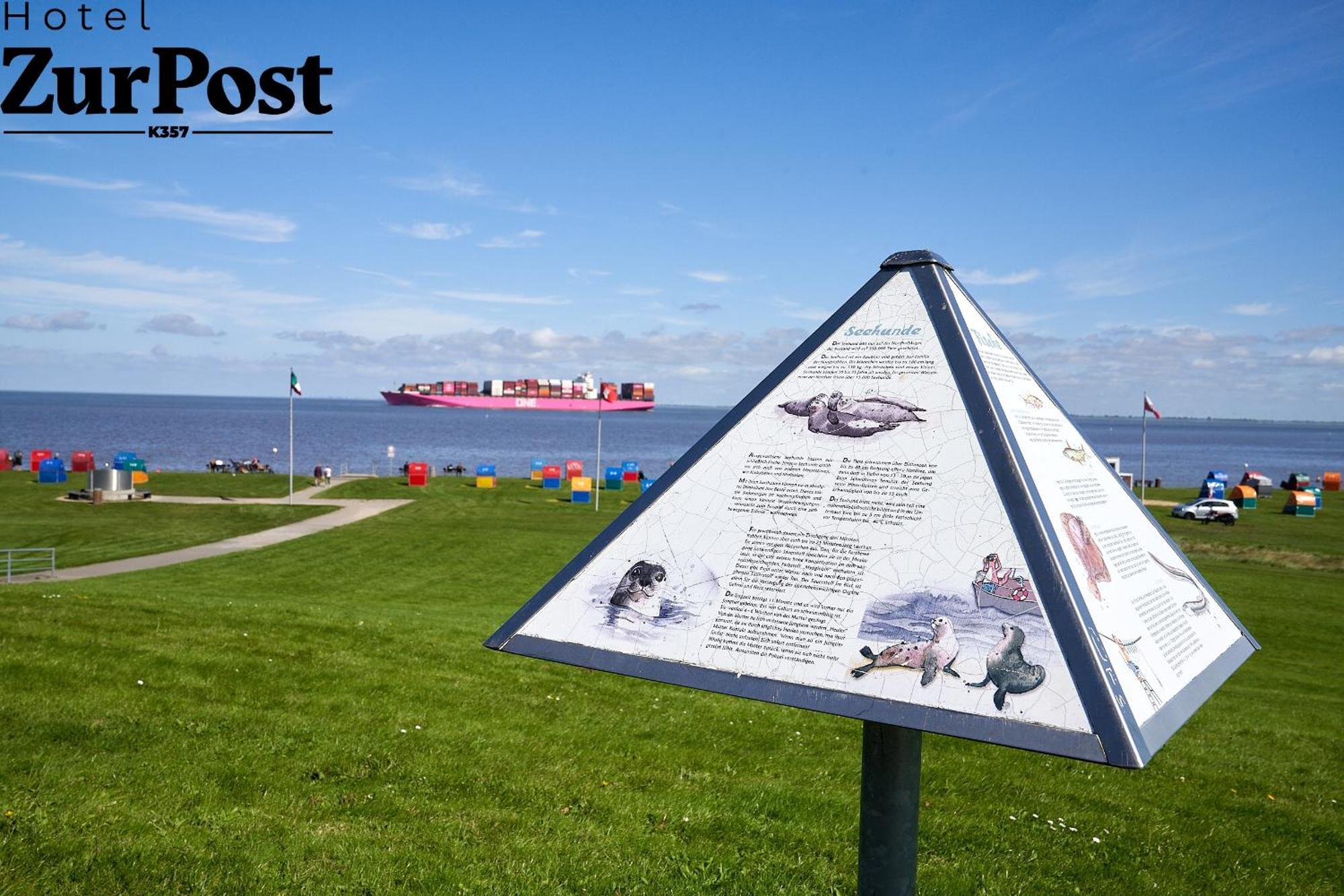 K357 - Hotel & Restaurant "Zur Post" In Otterndorf Bei Cuxhaven Exteriér fotografie
