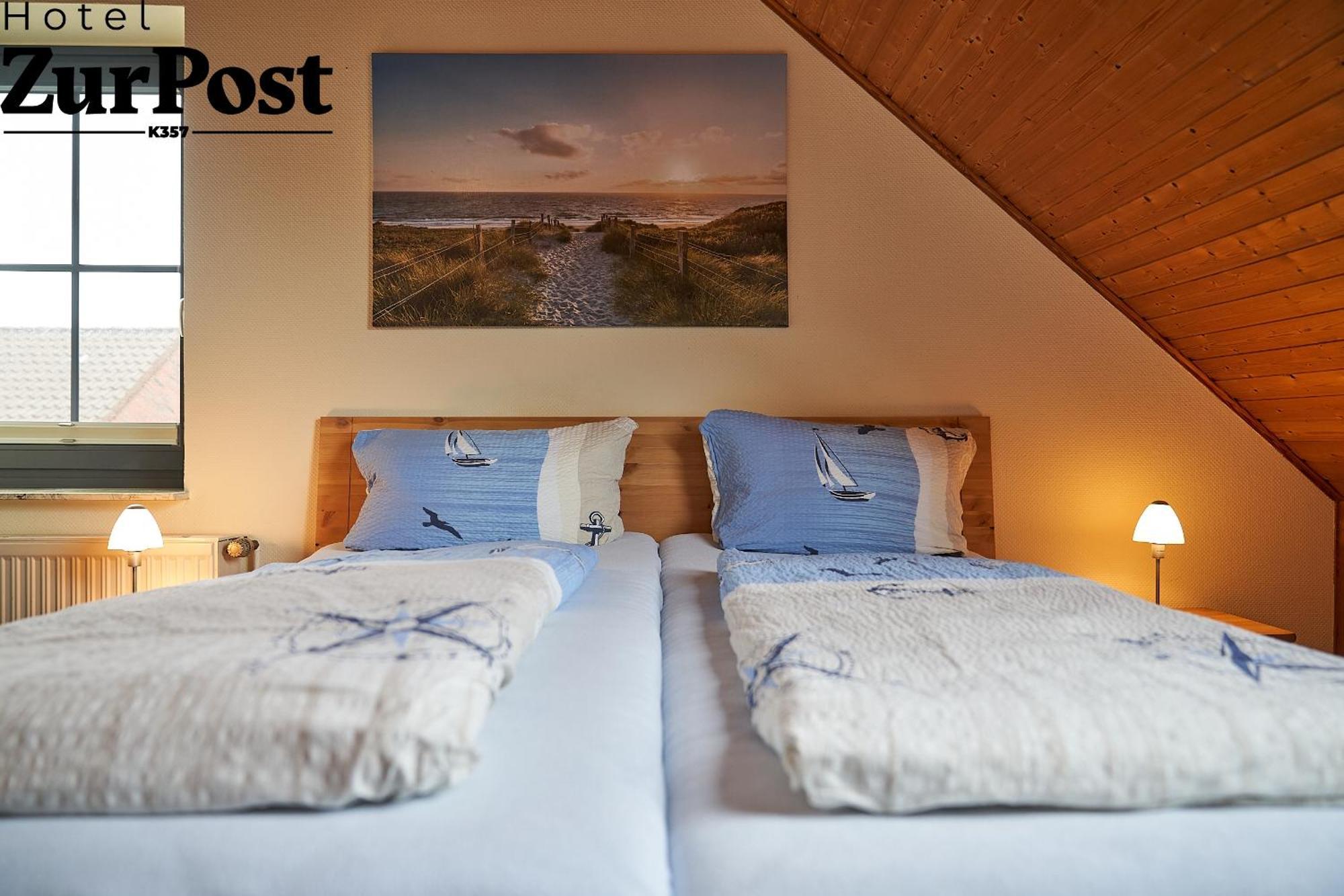 K357 - Hotel & Restaurant "Zur Post" In Otterndorf Bei Cuxhaven Exteriér fotografie