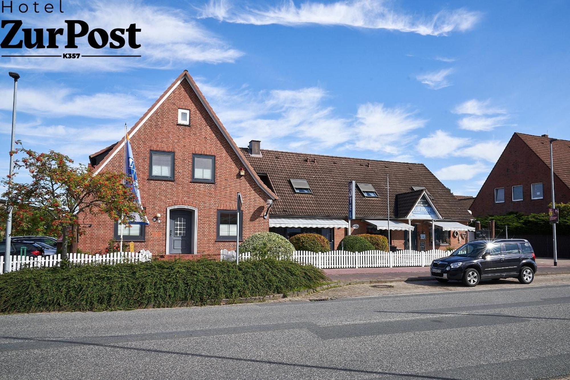 K357 - Hotel & Restaurant "Zur Post" In Otterndorf Bei Cuxhaven Exteriér fotografie
