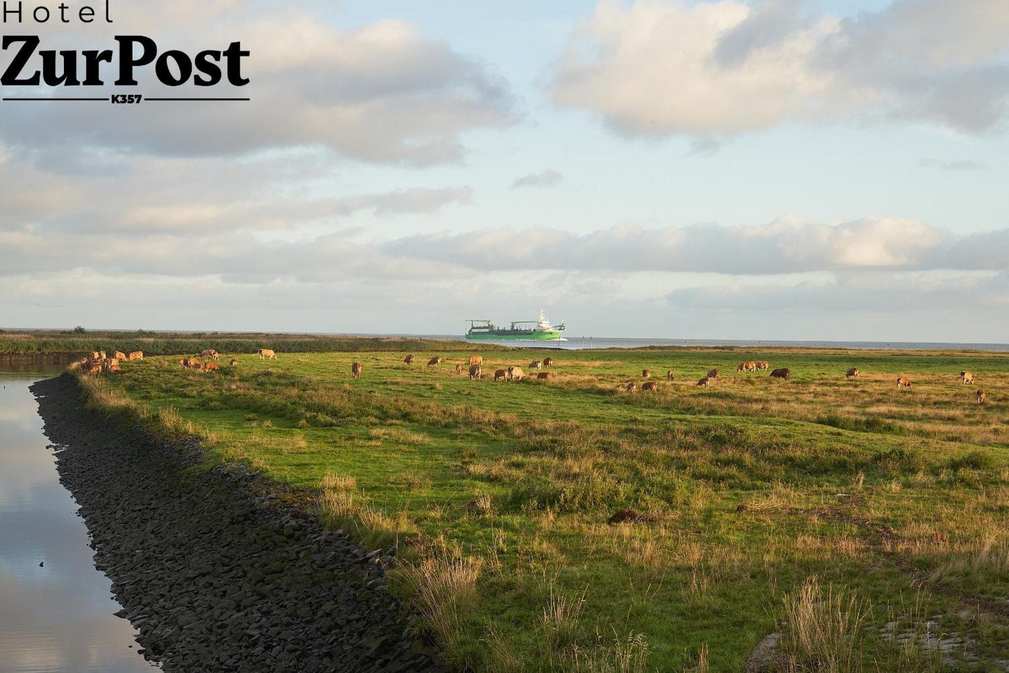 K357 - Hotel & Restaurant "Zur Post" In Otterndorf Bei Cuxhaven Exteriér fotografie